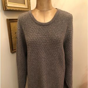 J.Jill Marled Rounded Neck Sweater